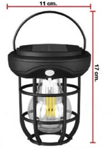 Felinar cu incarcare solara CL T66 cu lumina calda - Img 6