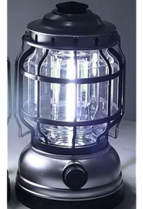 Felinar solar retro portabil Andowl Q LED1990 - Img 5