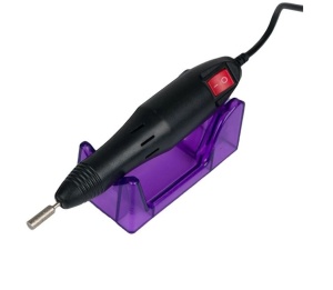 Freza electrica pentru manichiura si pedichiura, 6 capete incluse, Viteza reglabila, Putere 12W - Img 4