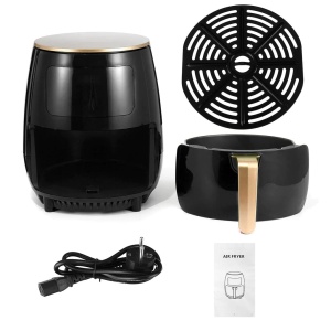 Friteuza cu Aer Cald Air Fryer 2400W, 6L, Afisaj Digital si Control Touch LCD - Img 8