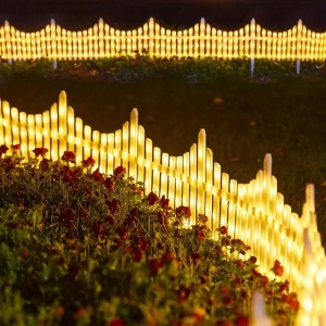 Gardulet Decorativ cu 288 LED-uri, 280x29cm, Interconectabil, Lumina Alba Calda/Multicolora - Img 13
