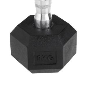 Greutate antrenament, 5kg, 27.5x12x10cm, negru - Img 2