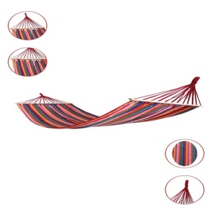 Hamac cu Dungi Multicolore, Dimensiune 200x100 cm - Img 3
