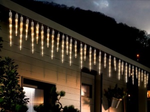 Instalatie lumioasa LED, cu 8 Turturi, Alb Cald, Alb Rece, Albastru si Multicolor, 3m - Img 12