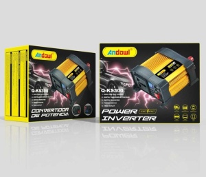 Invertor de tensiune auto 12V-220V, Putere 300W - Img 2