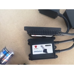 Kit de 2 becuri auto cu Xenon H7 HID, 6000K, 55W, 12V, balast slim, faza scurta, lunga, ceata, alb-rece - Img 8