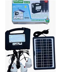 Kit panou solar CCLAMP CL-26 CU Radio si player mp3 - Img 3