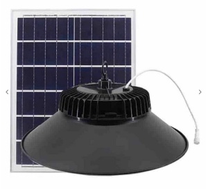 Lampa Solara LED 150W UFO de Hala cu Panou Solar, tip farfurie - Img 3