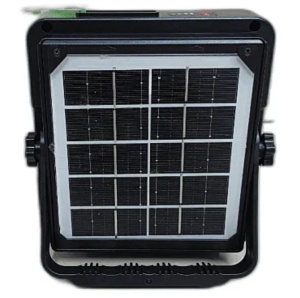 Lampa solara multifunctionala GD-2206B pentru camping, tip proiector, cu picior - Img 4