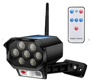 Lampa solara tip camera de supraveghere 35 LED - Img 1