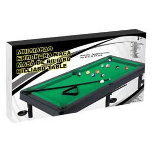 Masă de Biliard din Plastic, 63.8x35x15.5 cm, Joc de Masă pentru Copii - Img 2