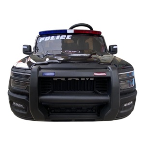 Masina de politie electrica Dodge RAM pentru copii 2 ani+, cu telecomanda, baterie 12V7AH, 3 viteze, 2 locuri, lumini si difuzor - Img 7