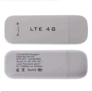 Modem internet mobil WiFi, Andowl Q-WF30, 4G LTE, USB stick, 150Mbps viteza hotspot, alb - Img 2