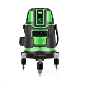 Nivela laser profesionala Andowl Q-SP01, Fascicul Verde, 5 Linii, Autonivelare 360°, Acumulator Inclus