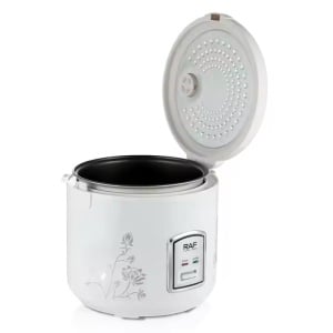 Oala electrica pentru gatit cu aburi, RAF R180, 1000 W, 5 L, gatit/incalzit, 23x29 cm, alb - Img 5