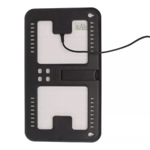 Panou solar portabil de 3W, GD Super GD-10X, IP65, cu mufe pentru incarcare device-uri, 27x15.5x1.5 cm, negru - Img 5