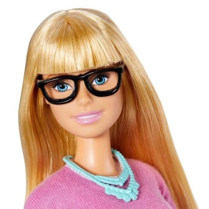 Papusa Barbie invatatoare cu 10 accesorii incluse - Img 4