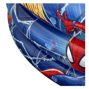 Piscina Gonflabila pentru copii, Bestway, model Spiderman, capacitate 200 L, Ø1.22x0.30m, rosu-albastru - Img 6