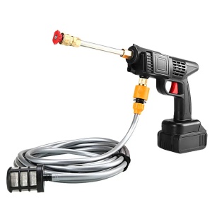 Pistol cu presiune de apa, fara fir, cu 2 acumulatori de 48V, 8L/min, 25 Bari - Img 3