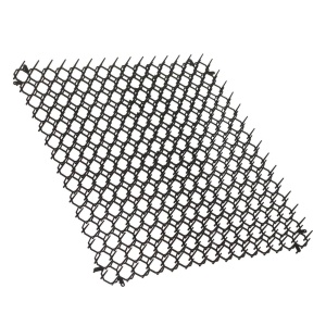 Plasa de plastic cu tepi anti animale, Dimensiune 38.5x38.5x2.7cm, Negru