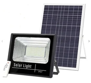 Proiector 100W LED DIMABIL cu Panou Solar INDIVIDUAL si Telecomanda HA - Img 5