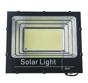 Proiector cu panou solar, Putere 400W, Telecomanda - Img 2