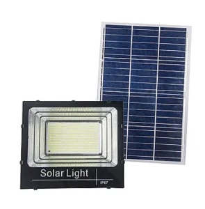 Proiector cu panou solar, Putere 400W, Telecomanda - Img 4