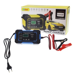 Redresor 12V, 6A baterii auto/motocicleta, cu crocodili si cablu pentru priza incluse - Img 2