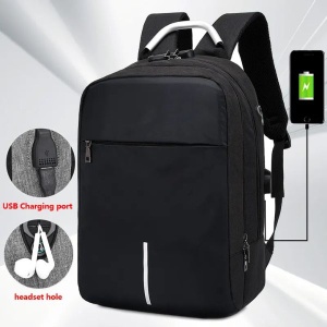 Rucsac pentru laptop cu sistem antifurt tip cifru - Img 5