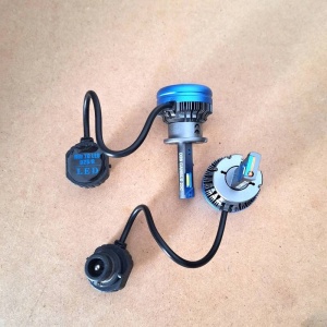 Set 2 becuri LED D2S, BGR10, Canbus, conversie Xenon LED, 6500K, 10000LM - Img 6