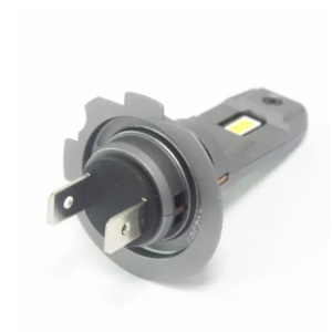 Set 2 becuri LED W H7 120W, 15000Lm, 12V, 6000K, lumina alb-rece - Img 3