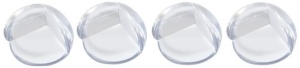 Set 4 bucati protectii de colt din silicon transparent pentru mobila - Img 7