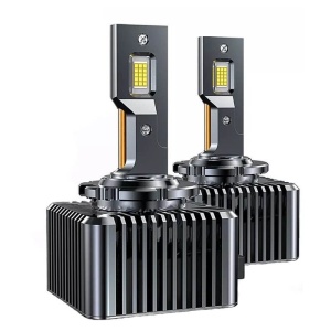 Set cu 2 becuri auto LED tip D1S, Putere 70W, 10000LM, 6500K - Img 3