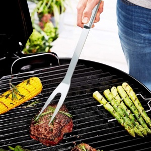 Set cu 5 ustensile pentru gratar din inox cu geanta inclusa - Img 3