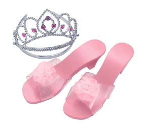 Set de Infrumusetare, Tiara si Pantofi, 3 Modele, 7-8 ani - Img 5