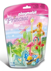 Set de jucarii cu figurina Playmobil Zana verii cu cal inaripat si alte accesorii - Img 1