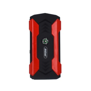 Starter auto multifunctional D1030, 15000mAh, 12V-19V output, 4 iesiri USB, afisaj eletronic, negru cu rosu - Img 5