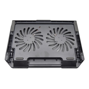 Suport laptop cu ventilator dublu, reglabil in inaltime - Img 5