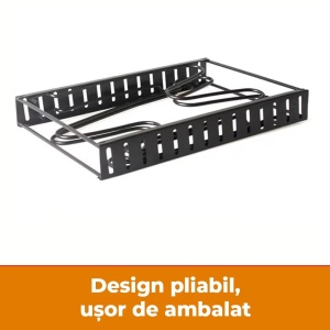 Suport organizator metalic reglabil pentru oale si tigai cu 5 rafturi - Img 10