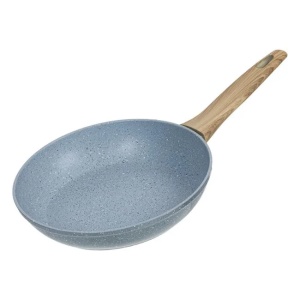 Tigaie antiaderenta, din aluminiu forjat, diametru 24cm, gri - Img 3