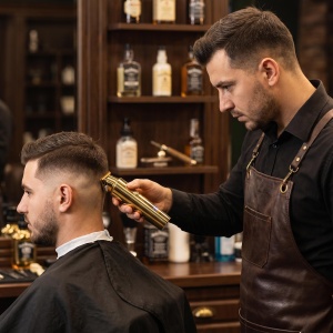 Trimmer Profesional VGR V-947, Autonomie 500 Minute, Afișaj LED Digital, Lamă T din Oțel Inoxidabil, USB, Auriu - Img 6