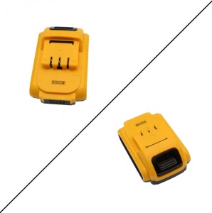 Trusa masina de gaurit si insurubat Andowl Q-GJ011, fara cablu, cu 2 acumulatori 5Ah 24V, negru cu galben - Img 3