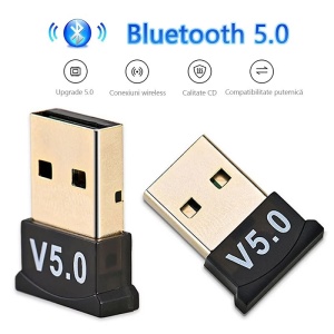 Adaptor Dispozitiv USB Bluetooth 5.0 pentru PC/Laptop - Img 4