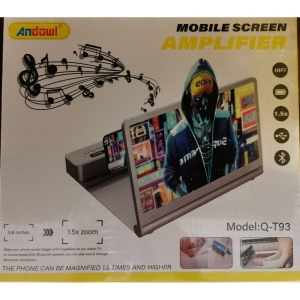 Amplificator de imagine pentru smartphone, HD, cu difuzor bluetooth, de 10 inch - Img 4