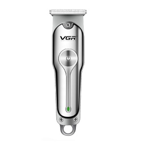 Aparat de tuns VGR V-071, 5W, 3 Distantiere, Incarcare USB, Acumulator 600mAh, Argintiu - Img 8