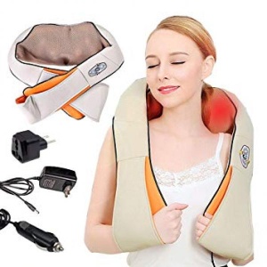 Aparat pentru masaj cervical cu infraroșu, bile si functie de incalzire, putere 24W - Img 3