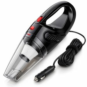 Aspirator auto cu alimentare 12V la priza auto, Cablu 4,2 m, Recipient detasabil, Furtun, Duza ingusta si perie - Img 9