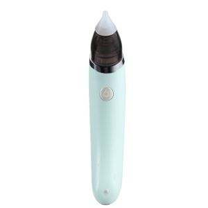 Aspirator nazal pentru copii, portabil, 5 trepte de viteza si 2 capete, incarcare USB, verde - Img 6