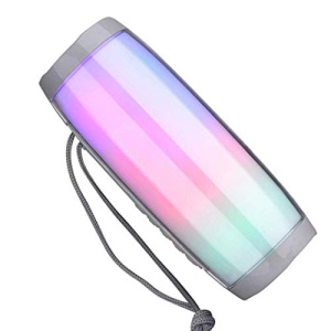 Boxa Stereo Bluetooth 157, Portabila, cu Lumina Ambientala Multicolora - Img 2