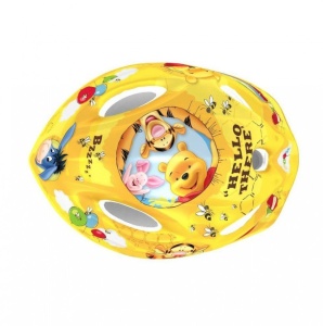 Casca de protectie pentru copii, marime 52 si 56 cm, Winnie the pooh, Galben - Img 8